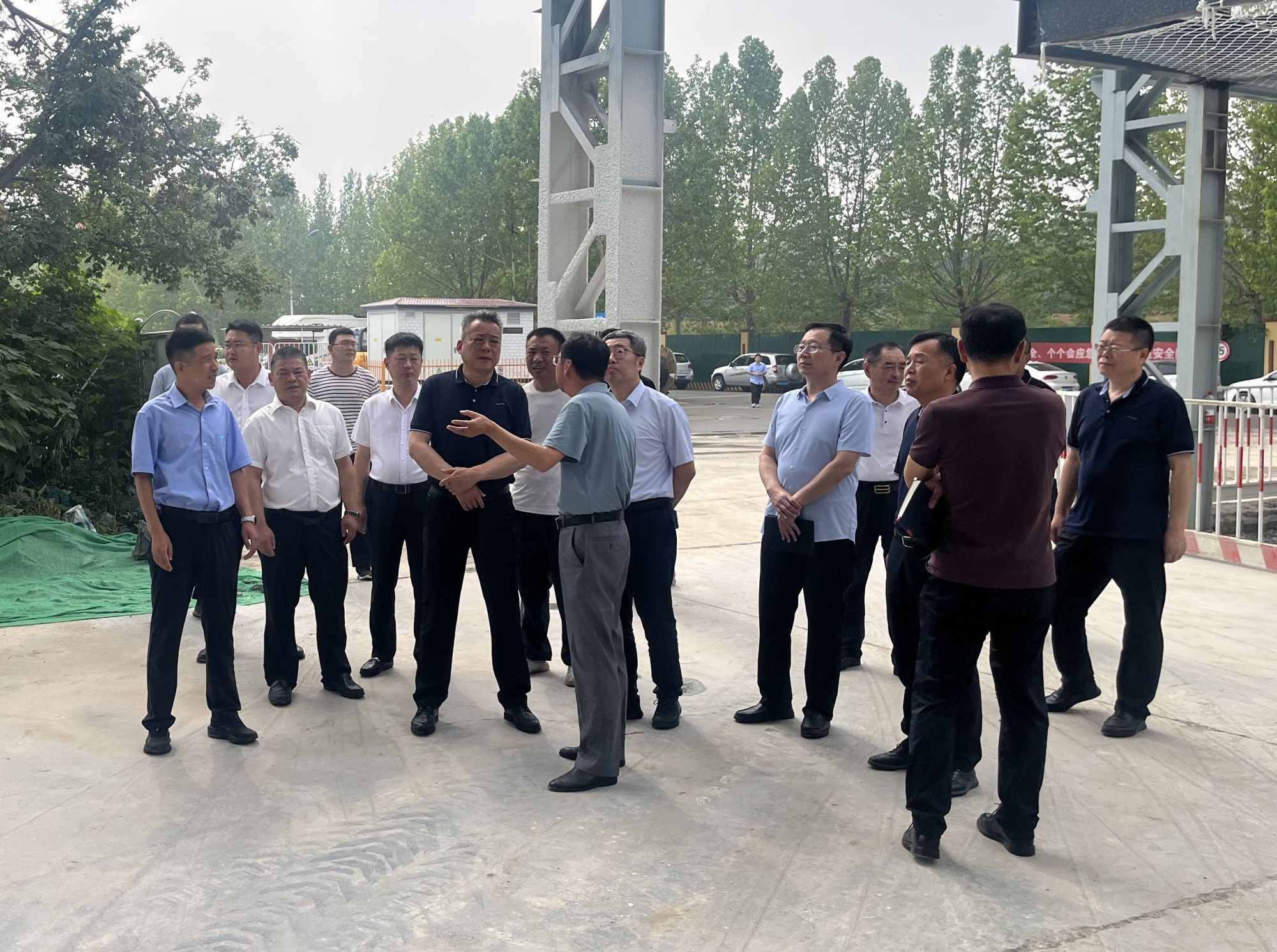 稳步推进 | 小鸭智能制造产业园项目召开现场调度会